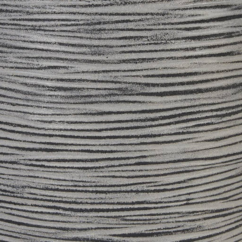 Afbeelding laden in galerijviewer, Capi plantenbak nature rib vierkant 50x50 cm antraciet