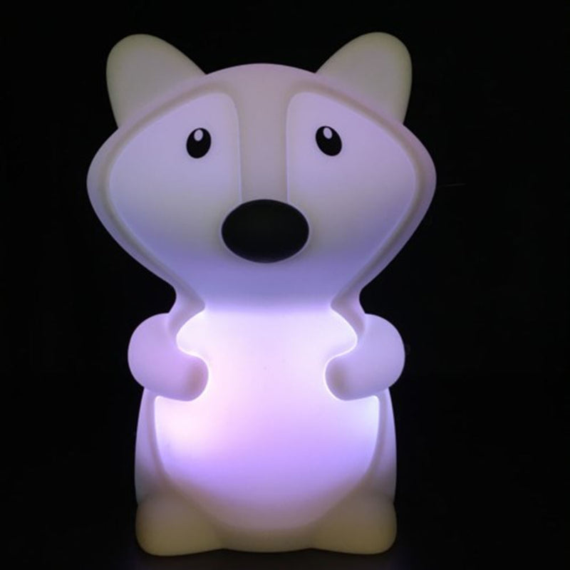 Afbeelding laden in galerijviewer, Nachtlamp silicone vos. 1+