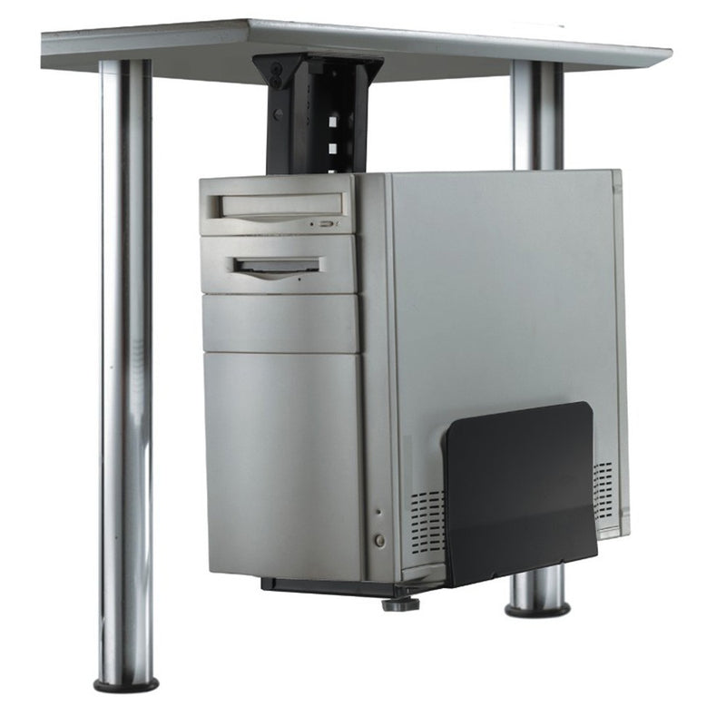Afbeelding laden in galerijviewer, Newstar cpu-d200black pc bureausteun zwart