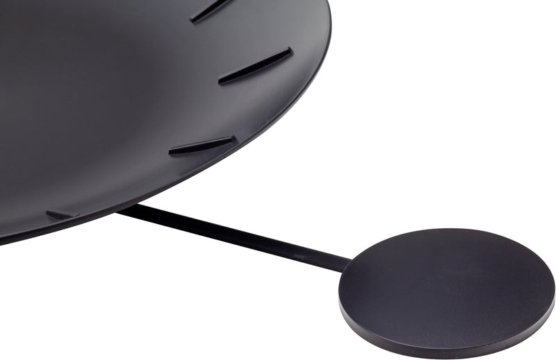 Afbeelding laden in galerijviewer, Nextime nx-7339zw wandklok nxt bowl ø 30 cm zwart