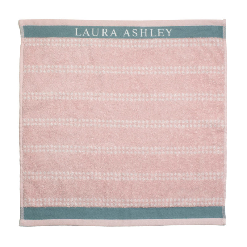 Afbeelding laden in galerijviewer, Laura Ashley Laura Ashley Keukendoek Blush Stripe 50x50 cm Roze