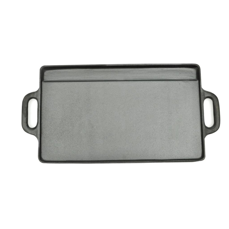 Afbeelding laden in galerijviewer, Vidaxl grillplaat dubbelzijdig 50x23 cm gietijzer