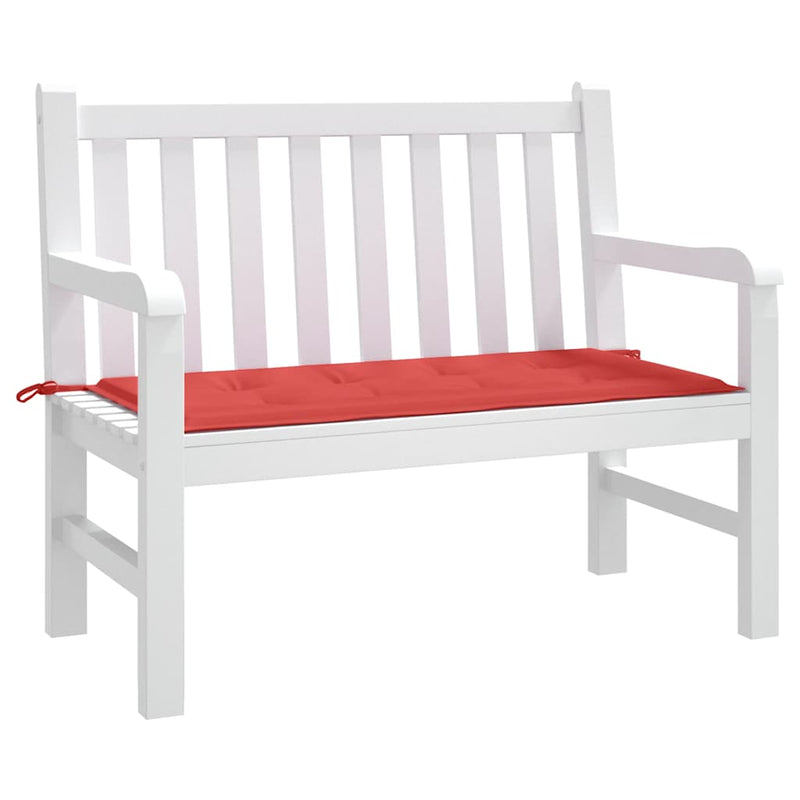 Afbeelding laden in galerijviewer, Vidaxl tuinbankkussen 120x50x4 cm oxford stof rood