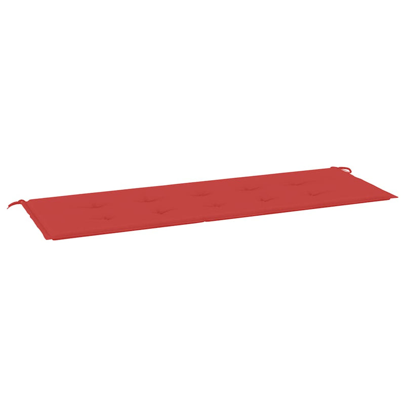 Afbeelding laden in galerijviewer, Vidaxl tuinbankkussen 150x50x3 cm oxford stof rood