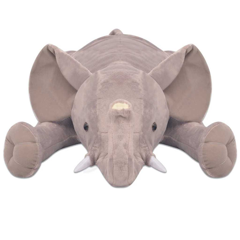 Afbeelding laden in galerijviewer, Vidaxl knuffelbeest olifant xxl 95 cm