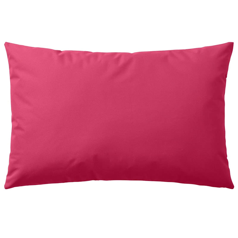 Afbeelding laden in galerijviewer, Vidaxl buitenkussens 60x40 cm roze 2 st