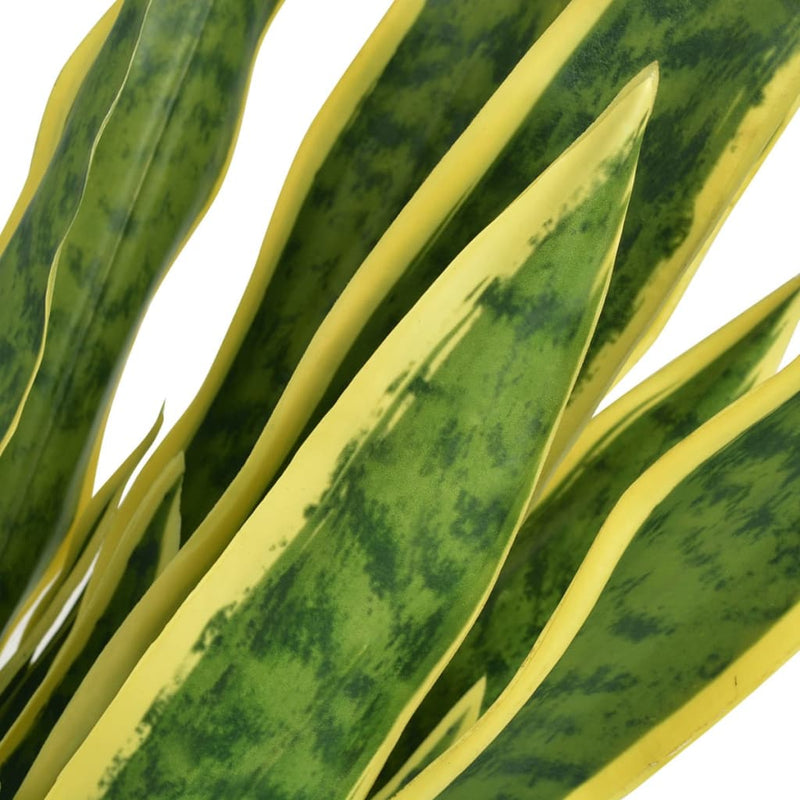 Afbeelding laden in galerijviewer, Vidaxl kunst sanseveria plant met pot 65 cm groen