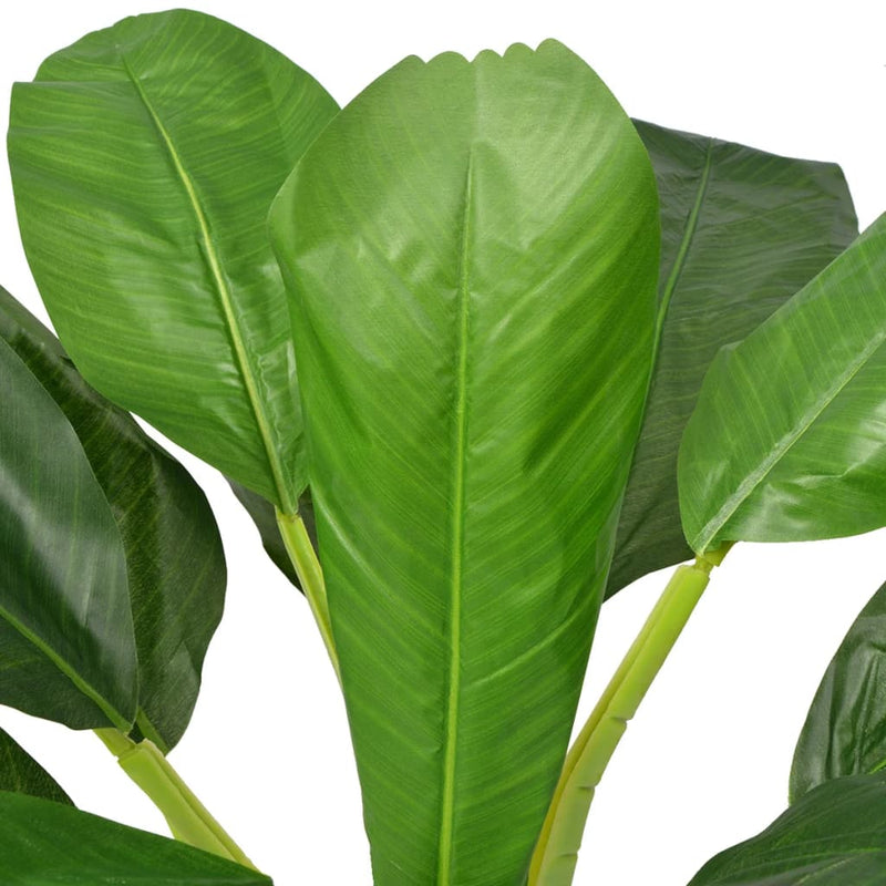 Afbeelding laden in galerijviewer, Vidaxl kunst bananenboom plant met pot 150 cm groen
