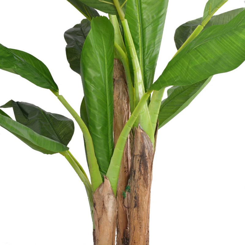 Afbeelding laden in galerijviewer, Vidaxl kunst bananenboom plant met pot 175 cm groen