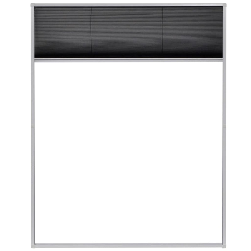 Afbeelding laden in galerijviewer, Vidaxl raamhor plissé 80x100 cm aluminium