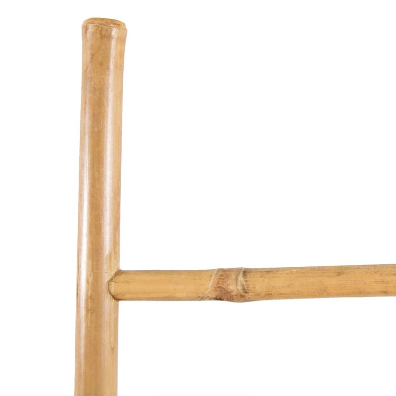Afbeelding laden in galerijviewer, Vidaxl handdoekladder met 5 sporten 150 cm bamboe