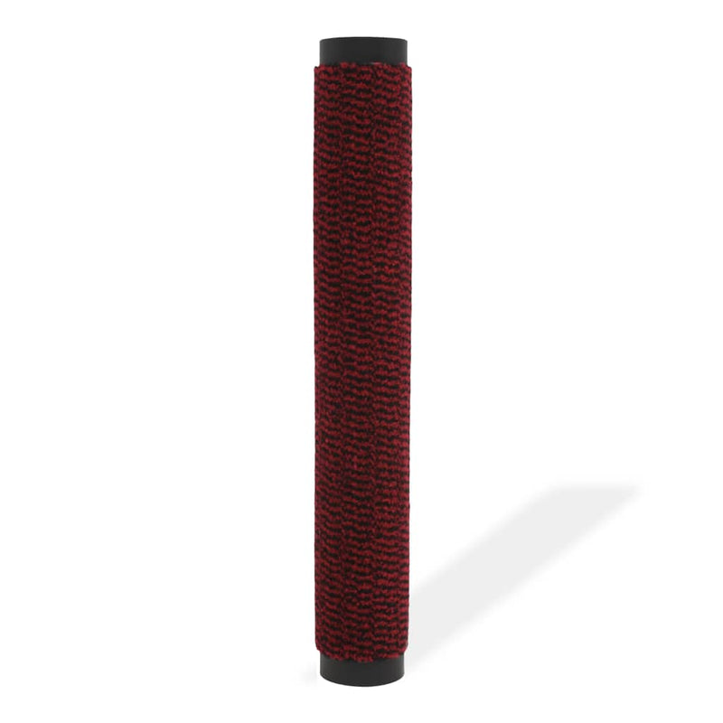 Afbeelding laden in galerijviewer, Vidaxl droogloopmat rechthoekig getuft 80x120 cm rood