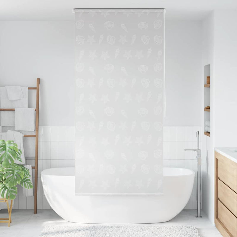 Afbeelding laden in galerijviewer, Vidaxl rolgordijn voor douche zeester 120x240 cm