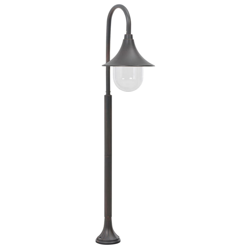 Afbeelding laden in galerijviewer, Vidaxl paalverlichting tuin e27 120 cm aluminium brons