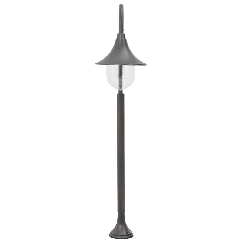 Afbeelding laden in galerijviewer, Vidaxl paalverlichting tuin e27 120 cm aluminium brons