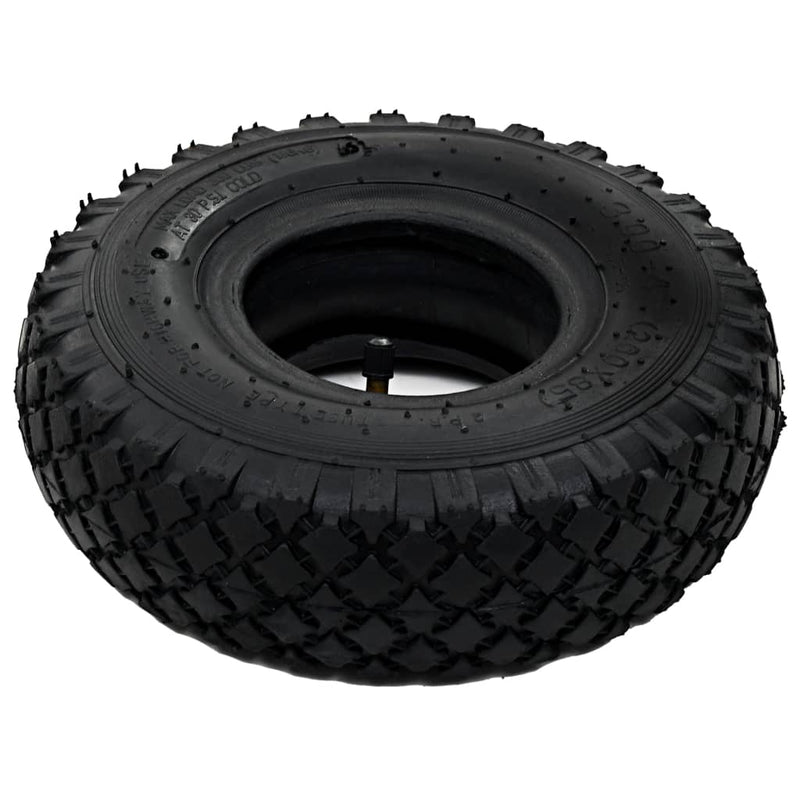 Afbeelding laden in galerijviewer, Vidaxl banden binnenbanden voor steekwagens 3,00-4 260x85 rubber 2 st