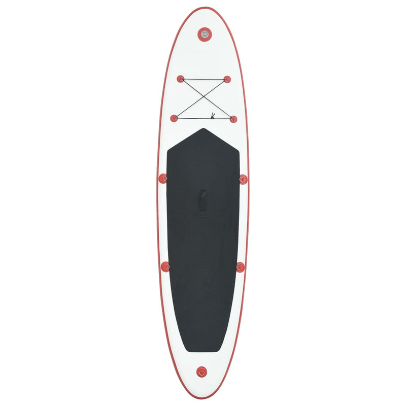 Afbeelding laden in galerijviewer, VidaXL Stand-up paddleboard opblaasbaar rood en wit