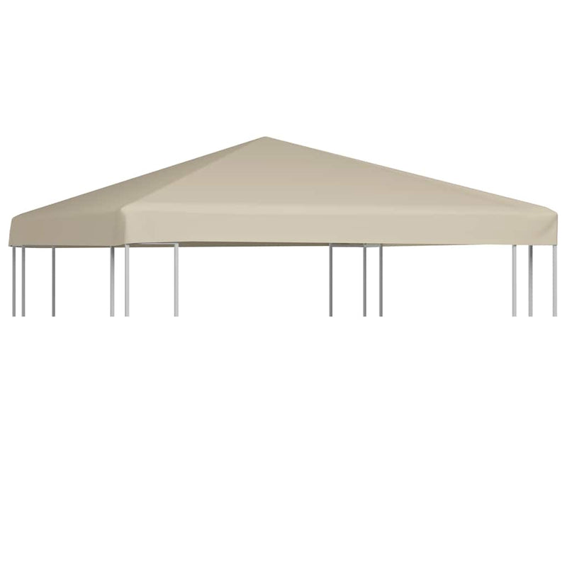 Afbeelding laden in galerijviewer, Vidaxl prieeldak 310 g m² 3x3 m beige