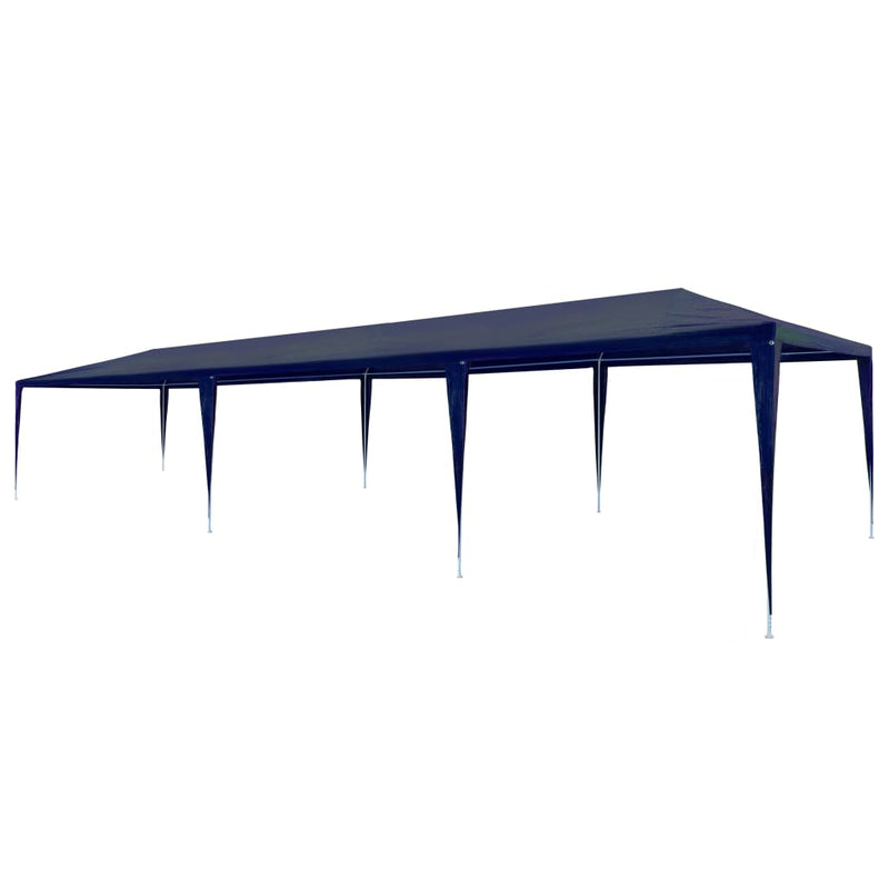 Afbeelding laden in galerijviewer, Vidaxl partytent 3x9 m pe blauw