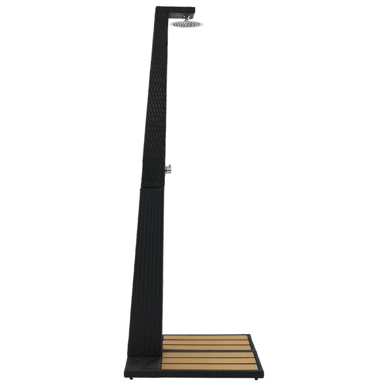 Afbeelding laden in galerijviewer, Vidaxl buitendouche poly rattan hkc