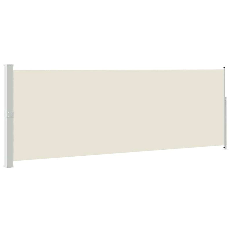 Afbeelding laden in galerijviewer, Vidaxl windscherm uittrekbaar 160x500 cm crème