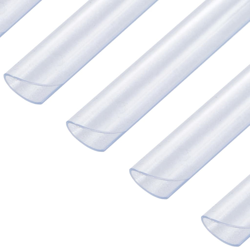 Afbeelding laden in galerijviewer, Vidaxl 100 st schuttingstrookklemmen pvc transparant