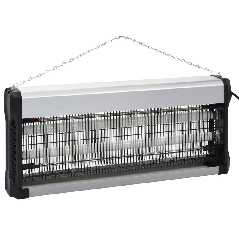 Afbeelding laden in galerijviewer, Vidaxl vliegendoder 40 w aluminium abs zwart