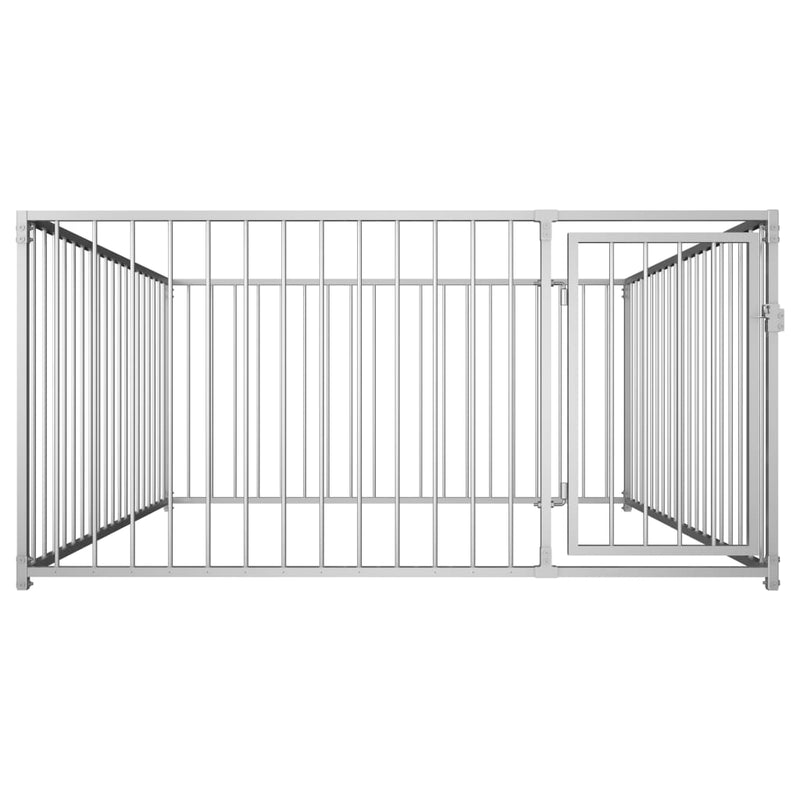 Afbeelding laden in galerijviewer, VidaXL Hondenkennel voor buiten 200x200x100 cm
