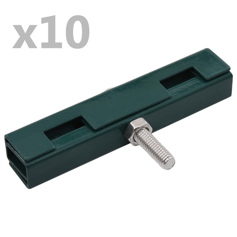 Afbeelding laden in galerijviewer, Vidaxl u-matverbinding 10 sets groen
