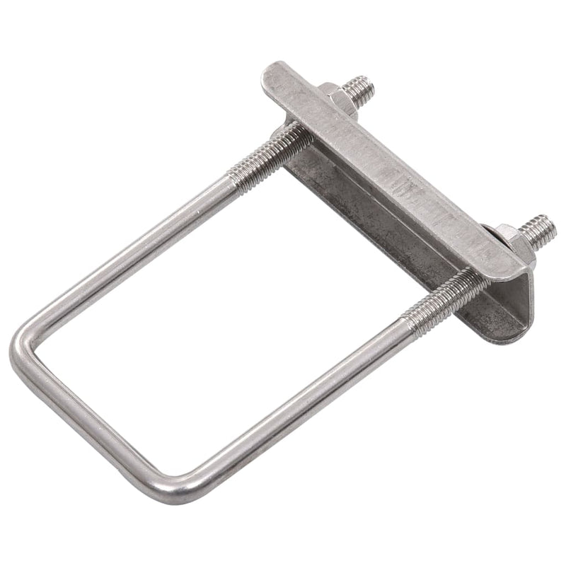 Afbeelding laden in galerijviewer, Vidaxl u-verbinding voor hekpaal 25 sets 60x40 mm