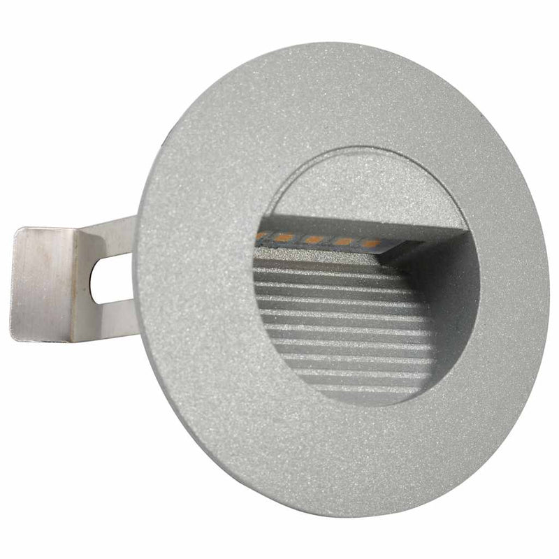 Afbeelding laden in galerijviewer, Vidaxl led-buitenwandlampen 6 st 2 w rond zilverkleurig