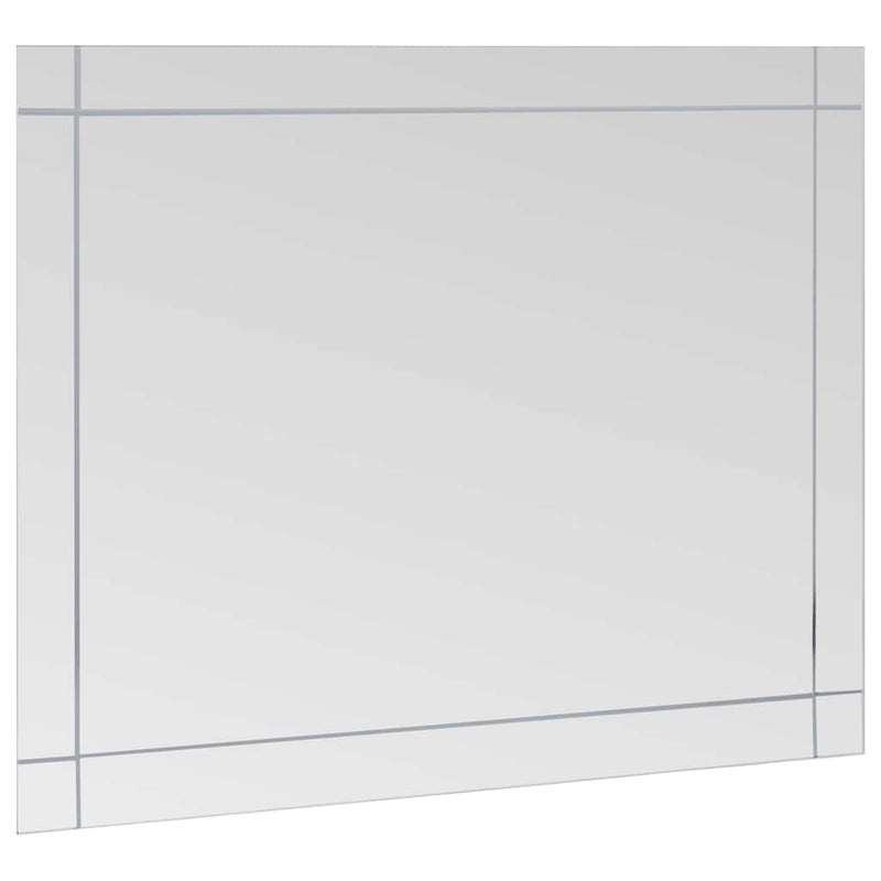 Afbeelding laden in galerijviewer, Vidaxl wandspiegel 80x60 cm glas