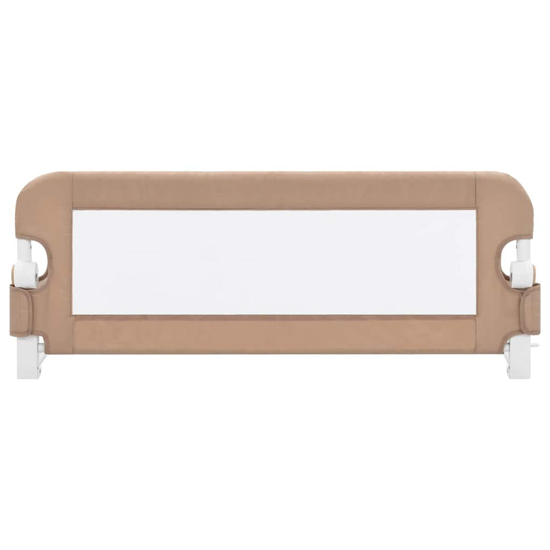 Afbeelding laden in galerijviewer, Vidaxl bedhekje peuter 102x42 cm polyester taupe