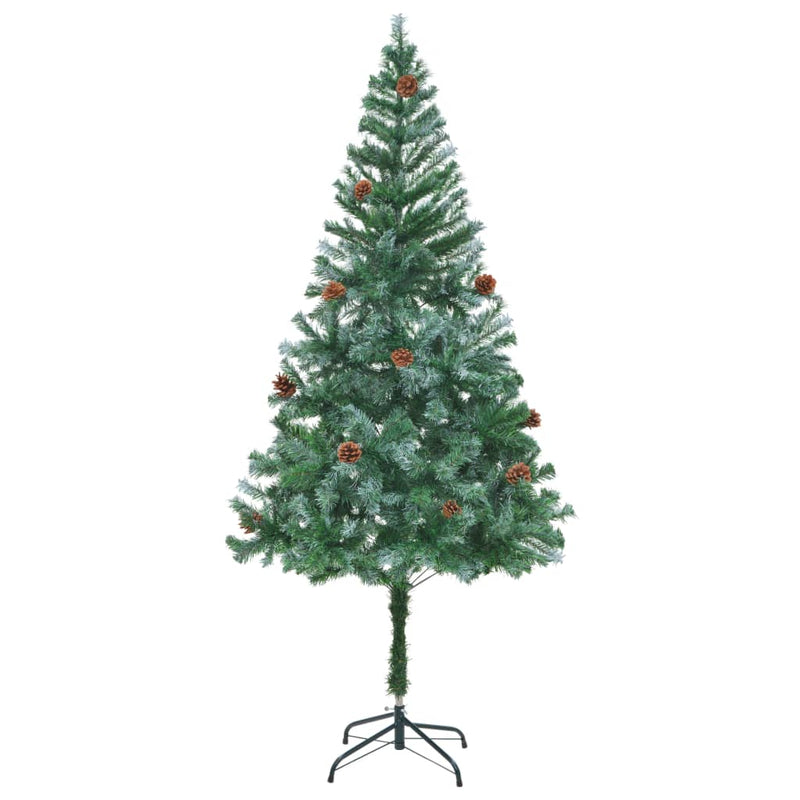 Afbeelding laden in galerijviewer, Vidaxl kunstkerstboom met dennenappels 180 cm