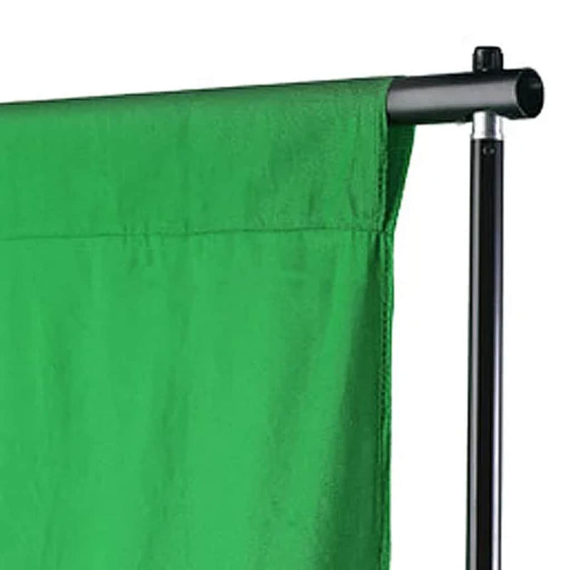 Afbeelding laden in galerijviewer, Vidaxl achtergrond zonder standaard chromakey 600x300 cm katoen groen