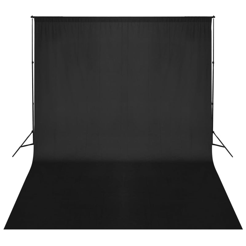 Afbeelding laden in galerijviewer, Vidaxl achtergrondsysteem 500x300 cm zwart