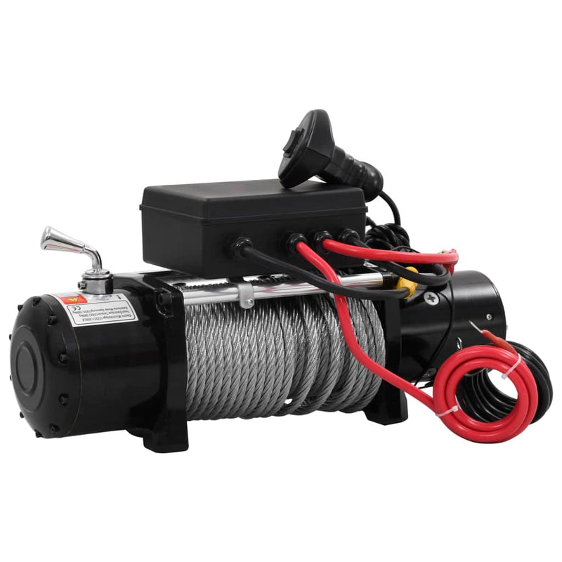 Afbeelding laden in galerijviewer, VidaXL Elektrische lier 12 V 5909 kg