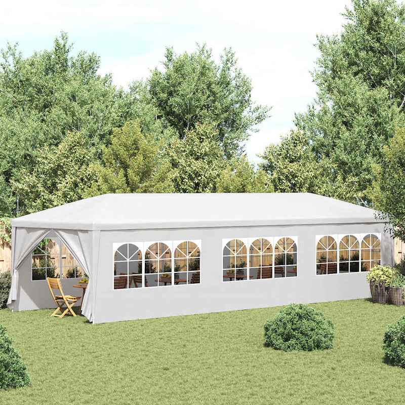 Afbeelding laden in galerijviewer, Vidaxl partytent 3x9 m wit