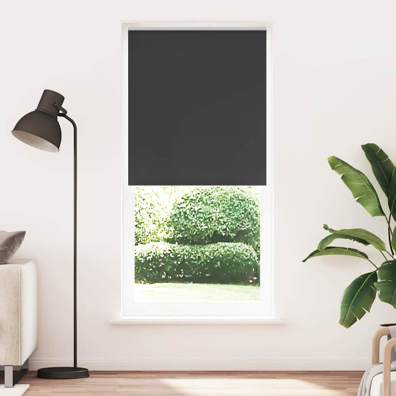 Afbeelding laden in galerijviewer, Vidaxl rolgordijn verduisterend 104,4 x 230 cm stofbreedte 100 cm zwart
