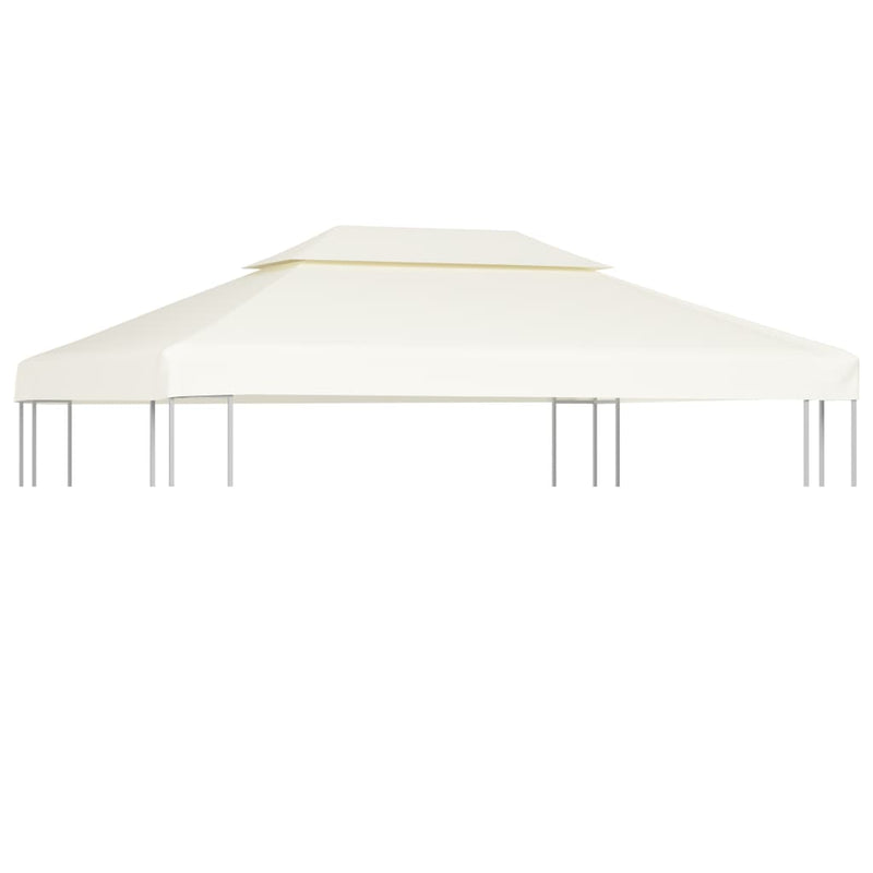 Afbeelding laden in galerijviewer, Vidaxl vervangend tentdoek prieel 310 g m² 3x4 m crèmewit