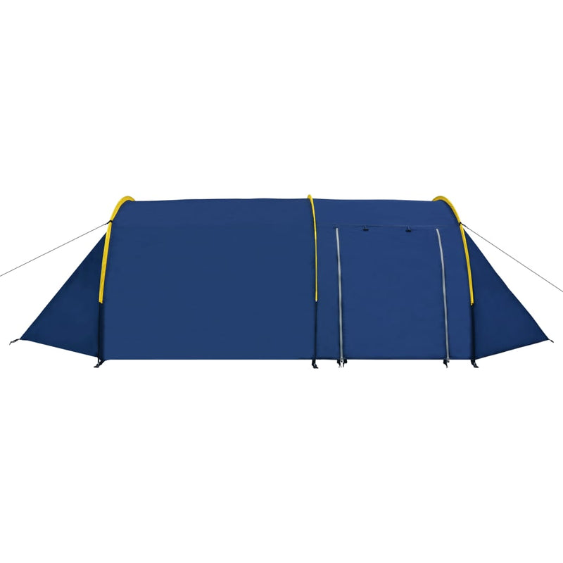 Afbeelding laden in galerijviewer, VidaXL Tent 6-persoons marineblauw geel