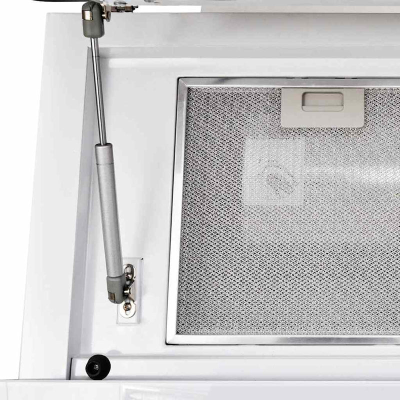 Afbeelding laden in galerijviewer, Vidaxl afzuigkap 600 mm gehard glas wit