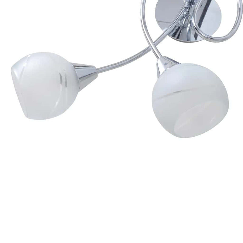 Afbeelding laden in galerijviewer, Vidaxl plafondlamp met glazen behuizing voor lampen
