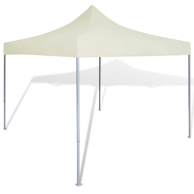 Afbeelding laden in galerijviewer, Vidaxl partytent inklapbaar 3x3 m crème