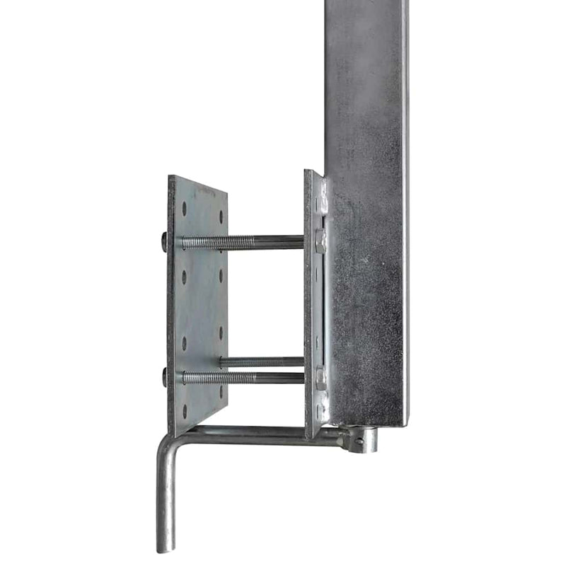Afbeelding laden in galerijviewer, Vidaxl stalen frame ondersteuning voor de boot aanhanger 63-88 cm (set van 2)