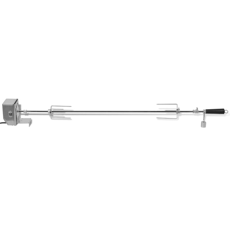 Afbeelding laden in galerijviewer, Vidaxl bbq draaispit met professionele motor staal 1200 mm