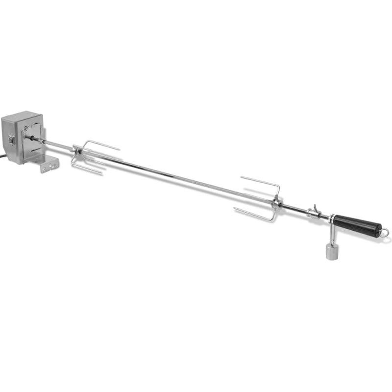 Afbeelding laden in galerijviewer, Vidaxl bbq draaispit met professionele motor staal 1200 mm