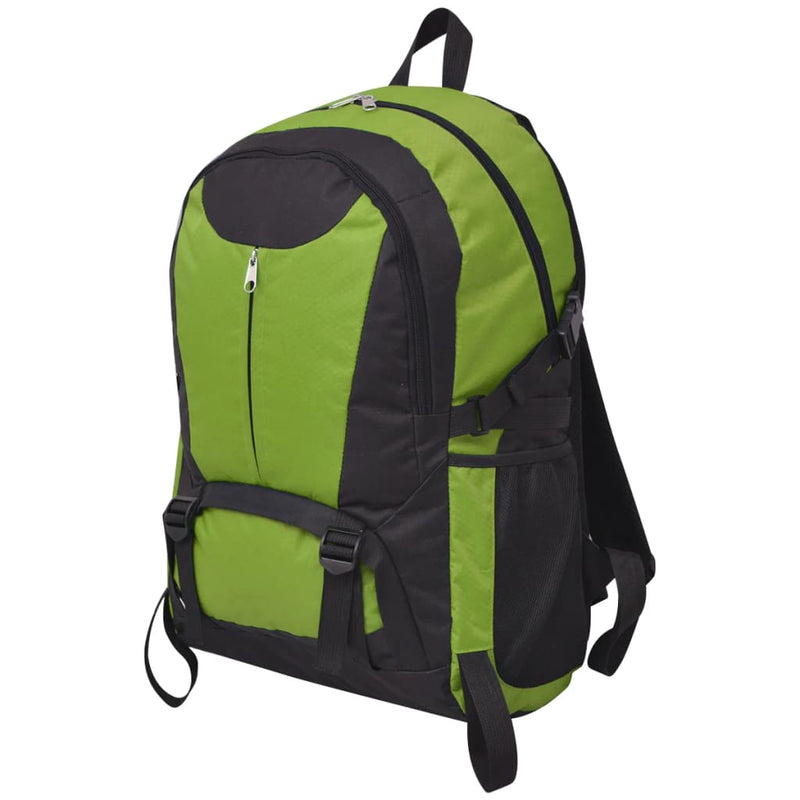 Afbeelding laden in galerijviewer, Vidaxl hiking rugzak 40 l zwart en groen