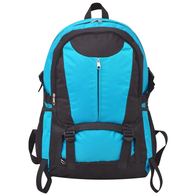 Afbeelding laden in galerijviewer, Vidaxl hiking rugzak 40 l zwart en blauw