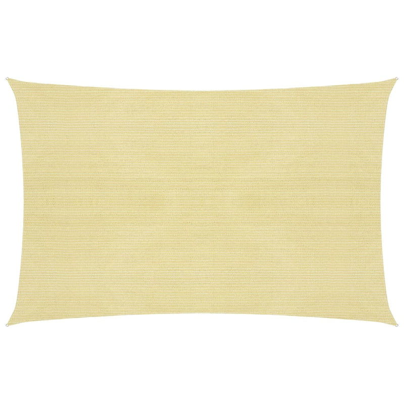 Afbeelding laden in galerijviewer, VidaXL Zonnescherm HDPE rechthoekig 2x4 m beige